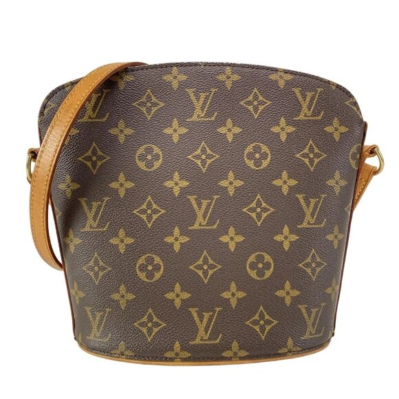 LOUIS VUITTON Drouot Monogram - Shoulder Bag Monogram Canvas 752-070925 - Picture 1 of 14